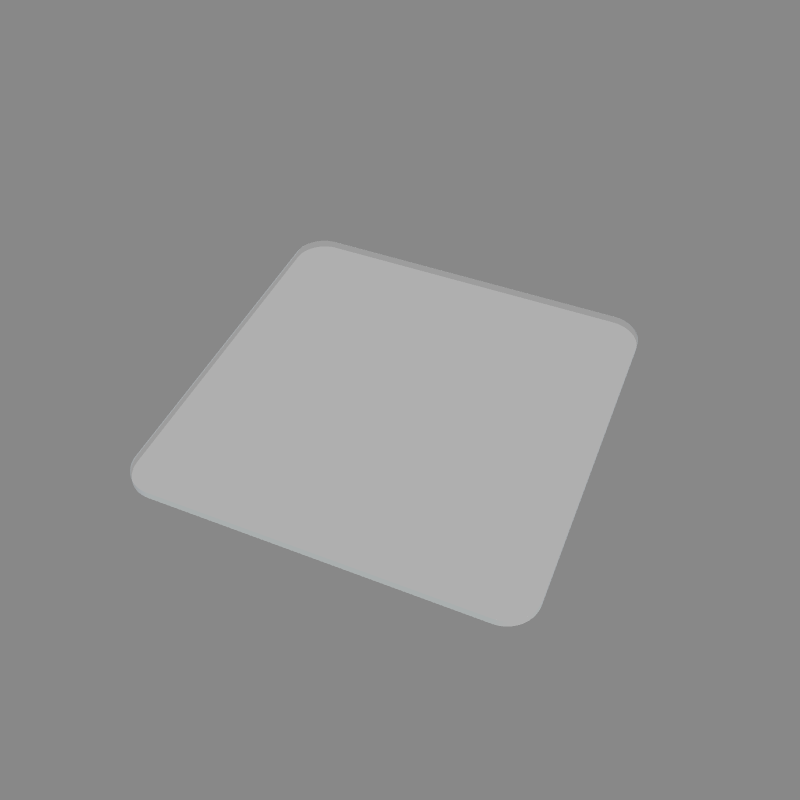 Custom Cut Parts - Square — Rounded