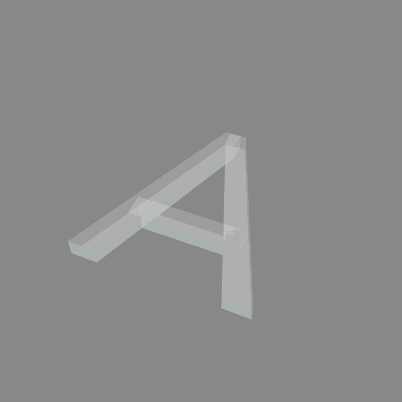 Custom Cut Parts - Letter