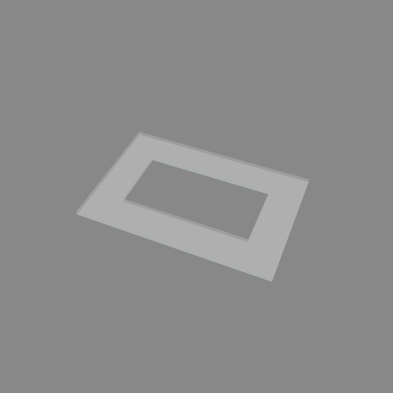 Custom Cut Parts - Rectangular Ring